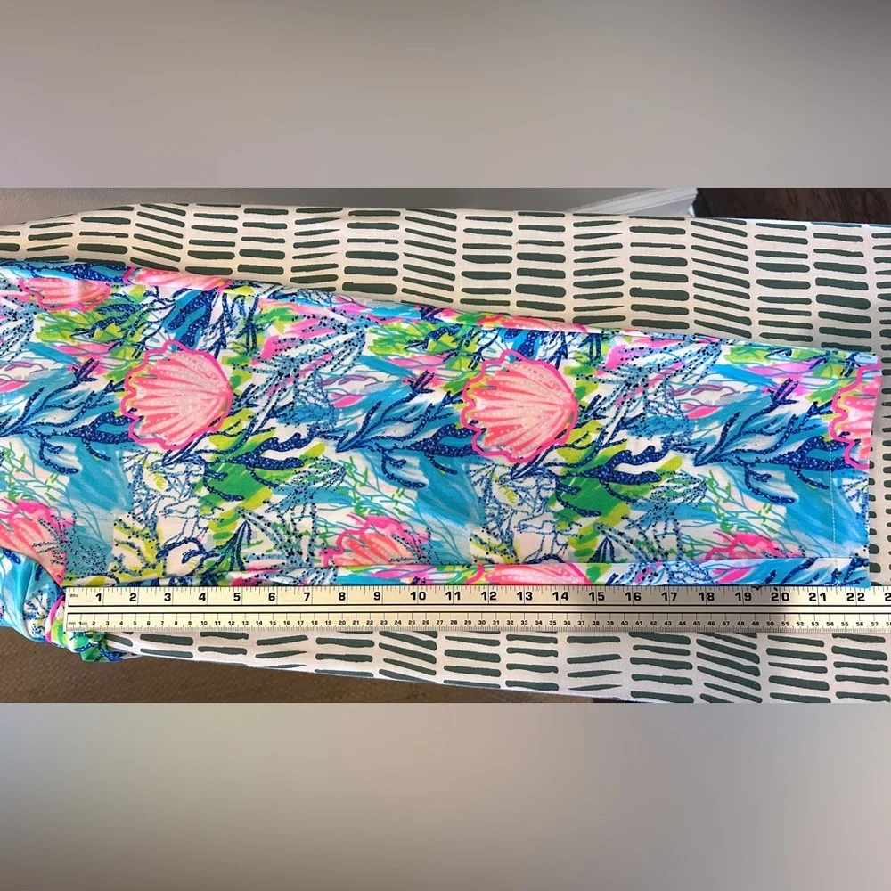 Bela Vida Coastal Print Pull-On Pants | Size 6 - Picture 4 of 10